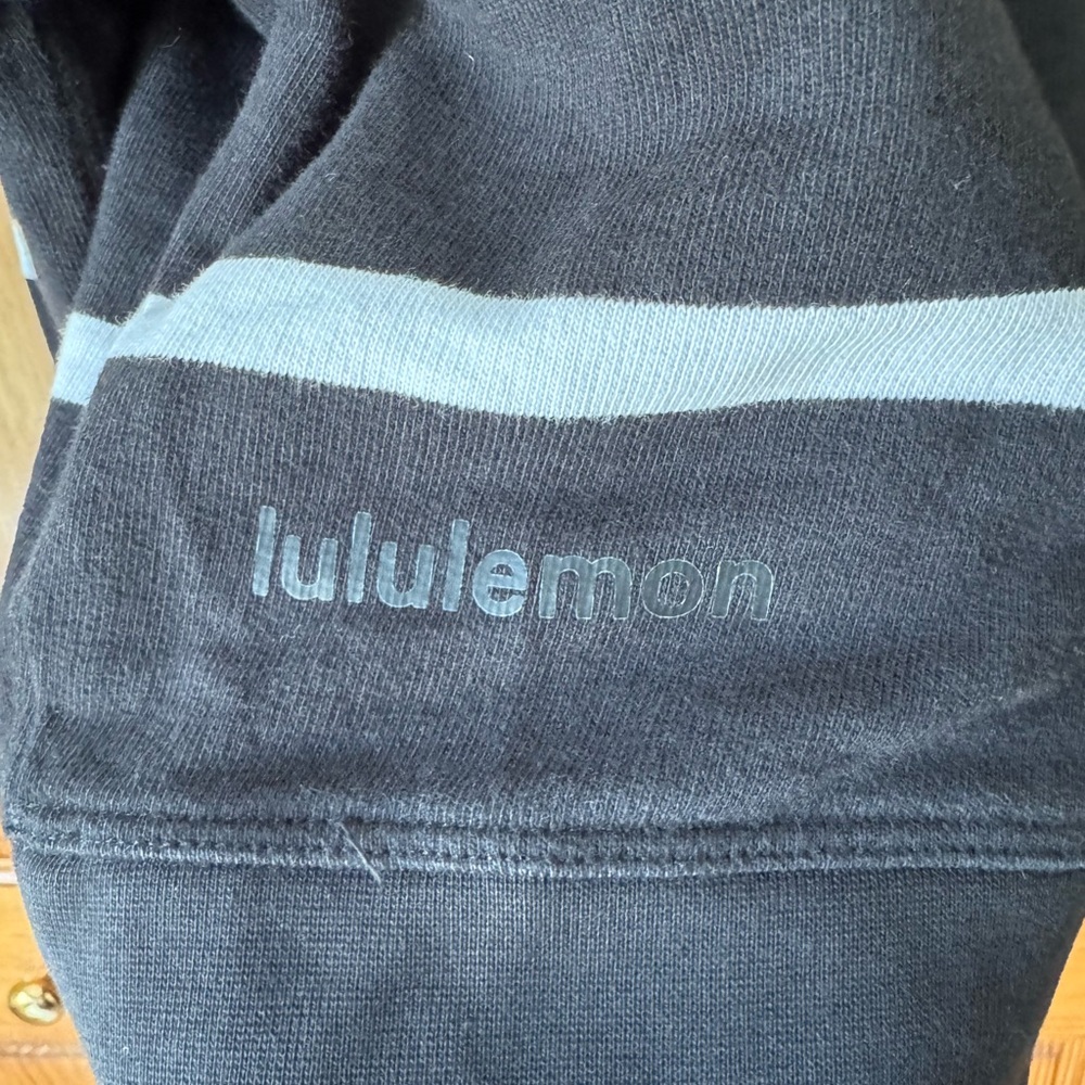Lululemon Perfectly Oversized Cropped Crew (Striped) - Picture 3 of 5